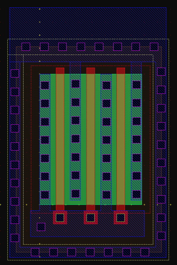 PMOS1 Layout